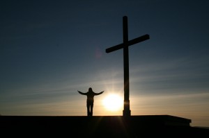 Praying at the Cross