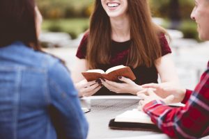 Join a small group or Bible study to help you get stronger with your sword.