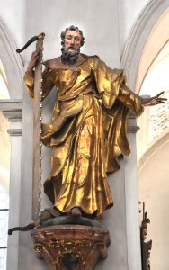 Statue of Simon the Zealot by Joseph Proetzner