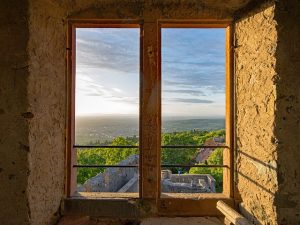 Daniel opened his windows toward Jerusalem as he prayed three times every day.