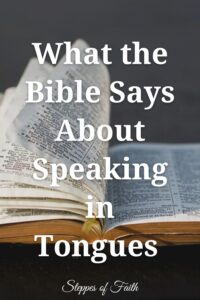 "What the Bible Says About Speaking in Tongues" by Steppes of Faith