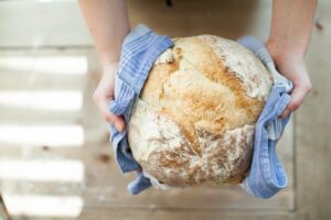 A prayer asking for daily bread means asking God to provide our physical and spiritual needs. 