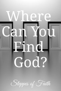 "Where Can You Find God?" by Steppes of Faith