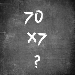 Jesus tells us to forgive 70x7 times before we need to take two or three friends with us to the church leadership to settle disputes.