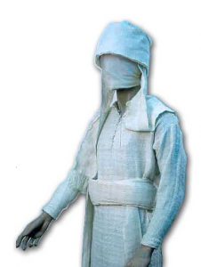 The high priest was dressed in simple white linen from head to toe when he entered the Holy of Holies.
