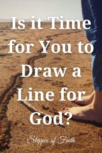 "Is it Time for You to Draw a Line for God?" by Steppes of Faith