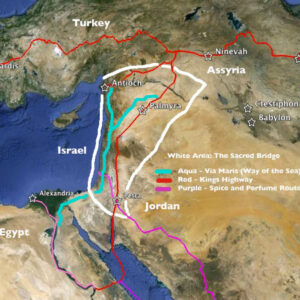 Petra became a thriving city center due to its prestigious location on both the King's Highway and a highly used spice trade route.