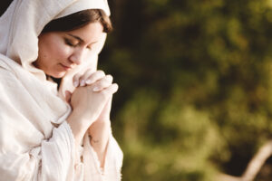 Though she was blessed by God, she is not divine or worthy of worship. She is not the queen of heaven.