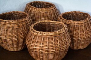 Wickedness was put in a basket and carried to Shinar.