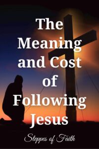 "The Meaning and Cost of Following Jesus" by Steppes of Faith