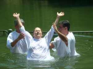 Being a new creation in Christ means being born again because of His atoning sacrifice on our behalf.