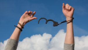 The Bible emphasizes the need to be set free from the spiritual bondage of sin instead of the physical bondage of slavery.