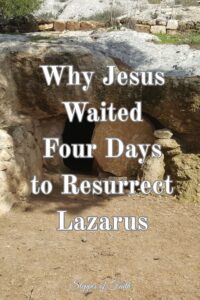 "Why Jesus Waited Four Days to Resurrect Lazarus" by Steppes of Faith